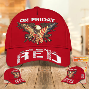 Red Friday: Wear Red - Personalized Classic Cap