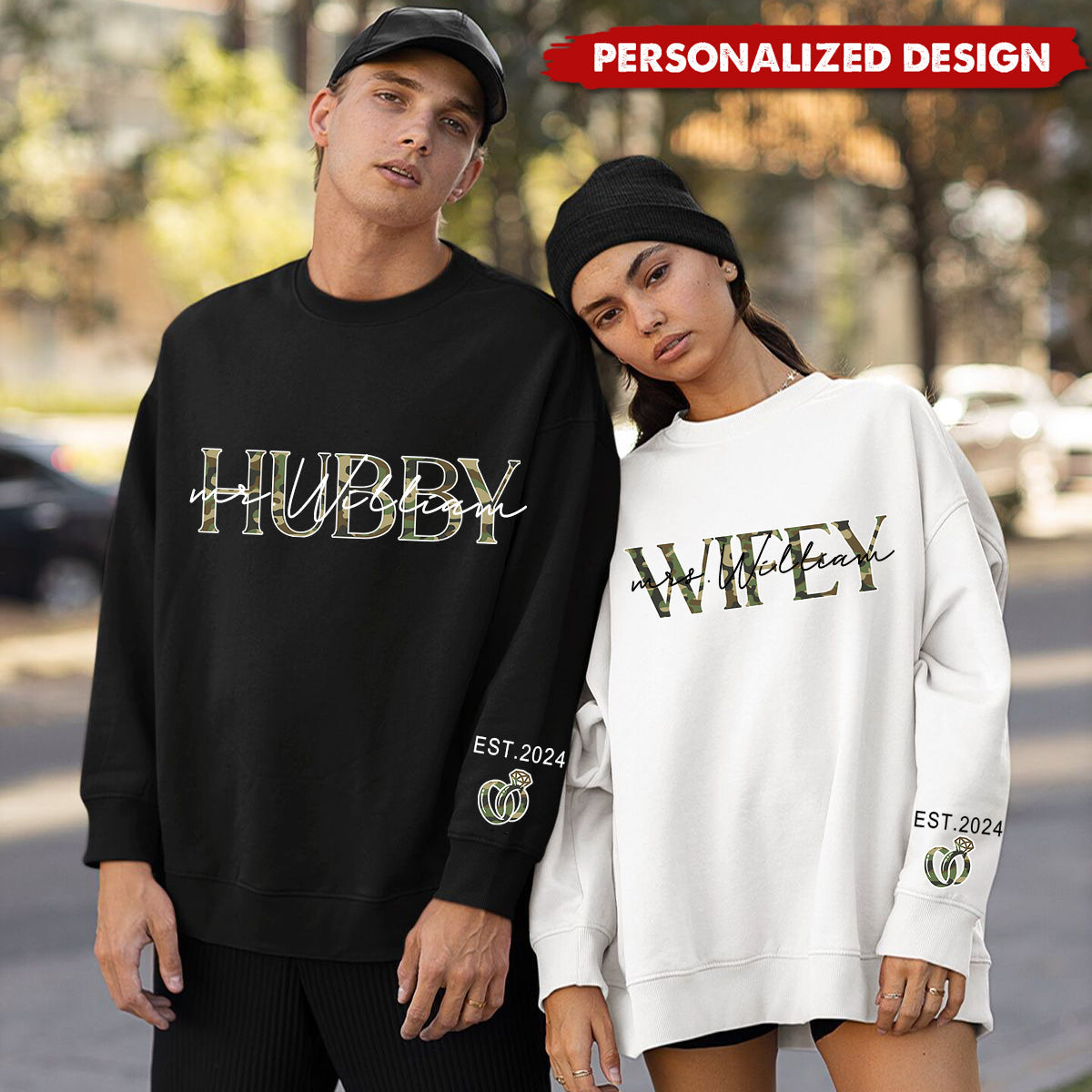 You Are My Best Gift-Personalized Couple Sweatshirt