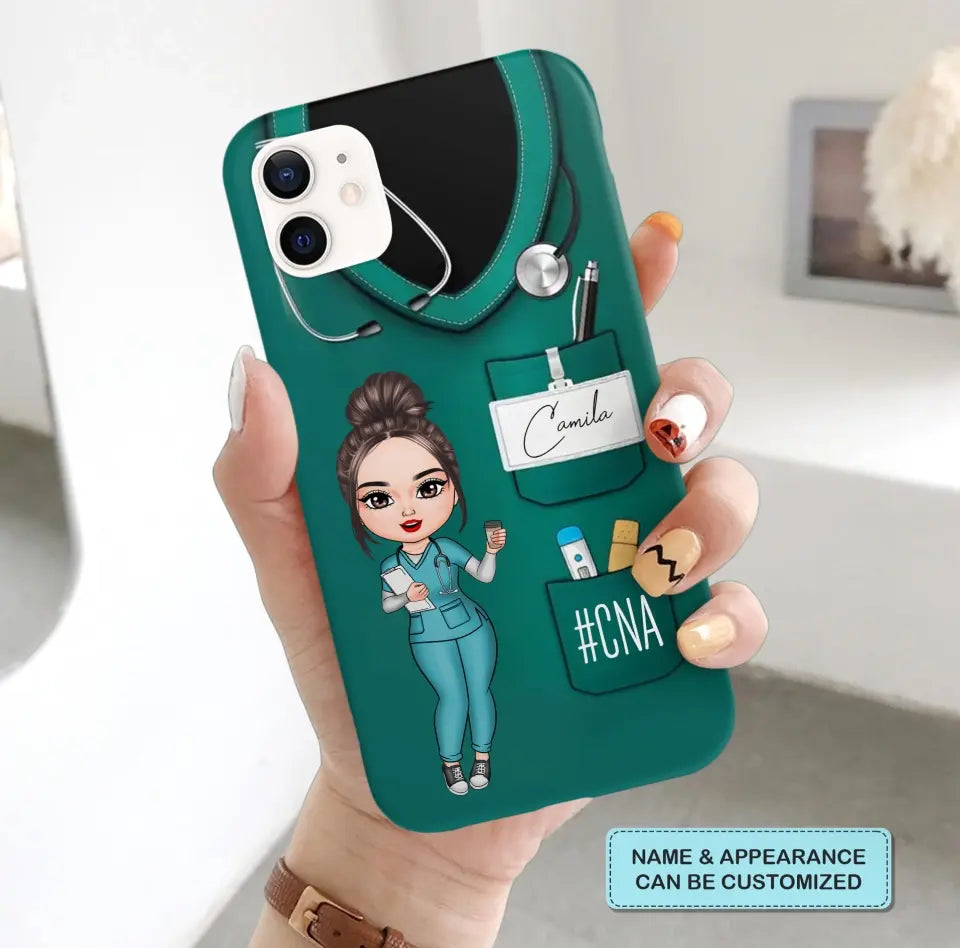 Personalized Custom Phone Case - Birthday, Nurse's Day Gift For Nurse - Nurse Life