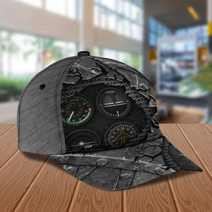 Personalized Pilot Classic Cap, Special Gift for Pilot -P05