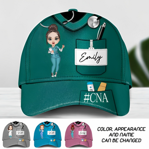 Personalized Nurse & Name Classic Cap