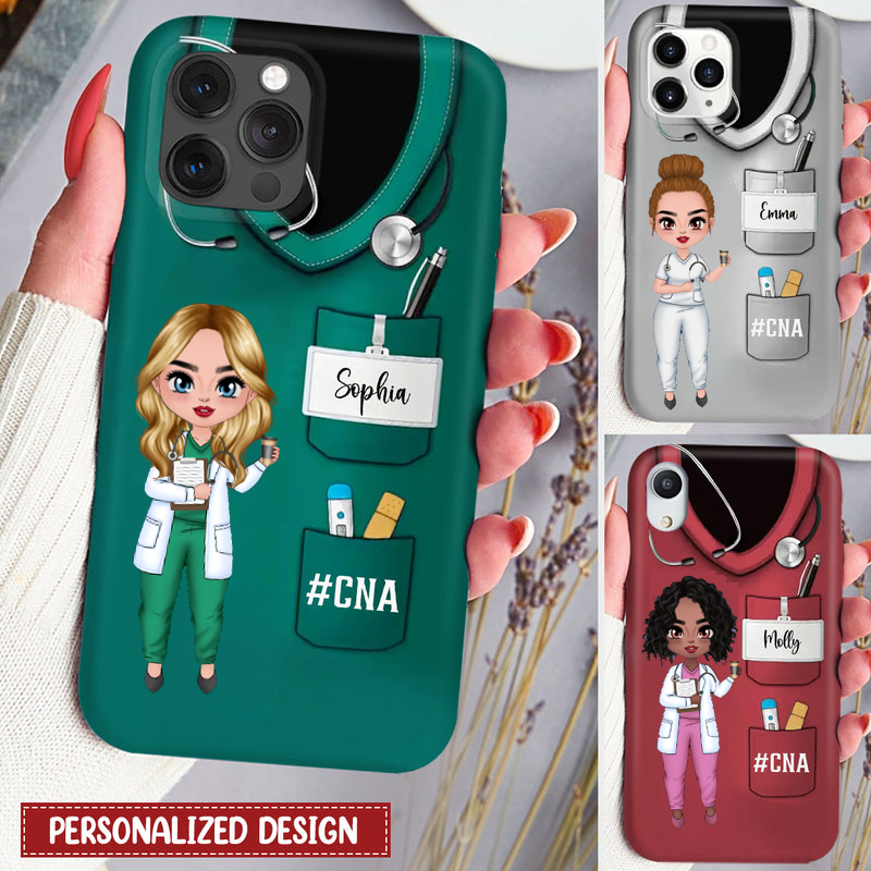 Personalized Nurse Phone Case - Birthday, Nurse's Day Gift For Nurse