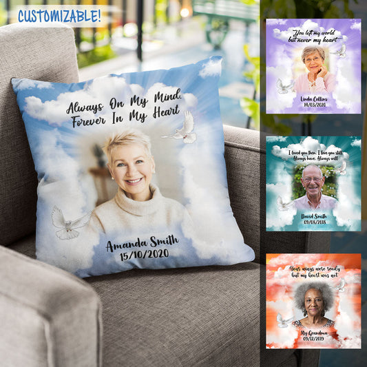 Loving Memories Custom Photo Pillowcase Memorial Gift