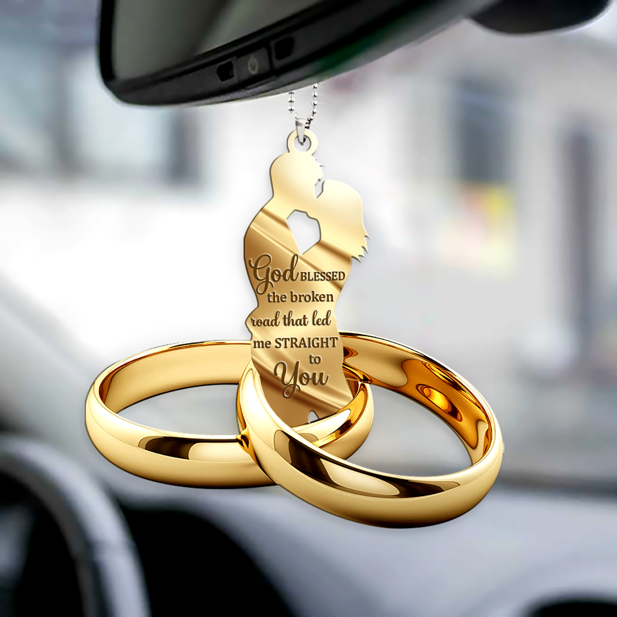 Couple Gift Couple Rings Personalized Ornament