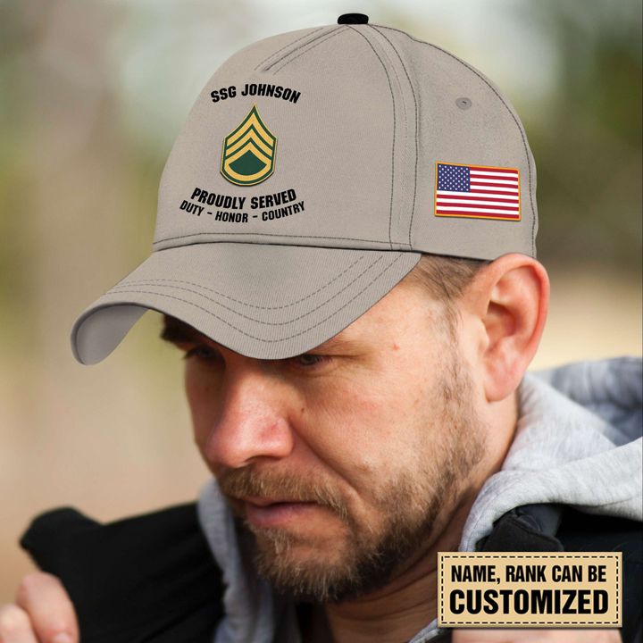 ARMY VETERAN PERSONALIZED CLASSIC CAP