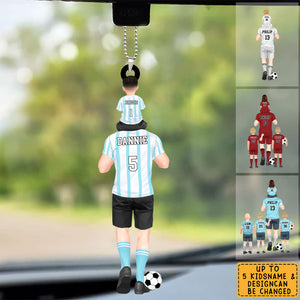 Personalized Soccer Acrylic Ornament - Gift For Soccer Family