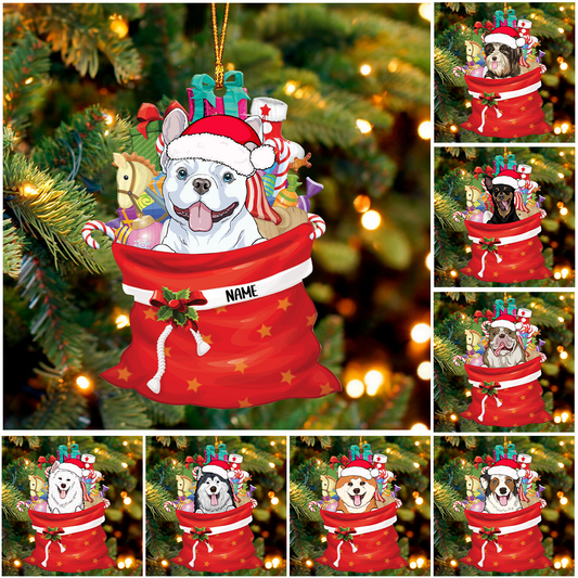 Personalized Dog Noel , Custom Gift for Dog Lovers- Personalized Acrylic Ornament