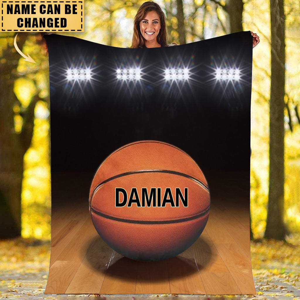 Personalized Basketball Blanket