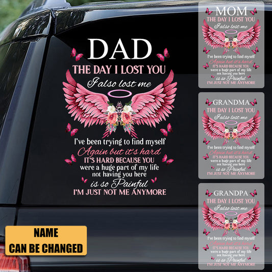 My Mom In Heaven Personalized Memorial Decal