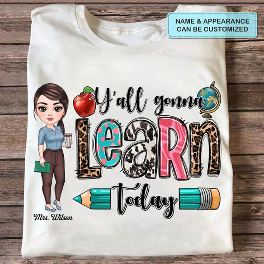 Personalized Custom T-Shirt - Teacher's Day, Birthday Gift For Teacher